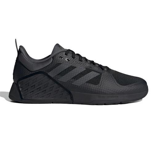 【下殺】Adidas 訓練鞋 男鞋 重訓 健身 寬楦 DROPSET 2 黑灰【運動世界】HQ8775