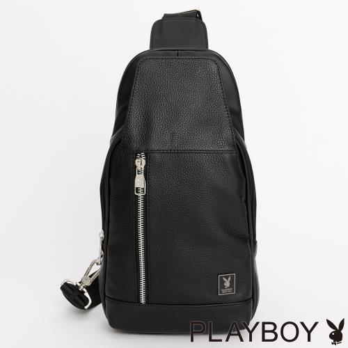 PLAYBOY - 單肩背包 Macho系列 - 黑色