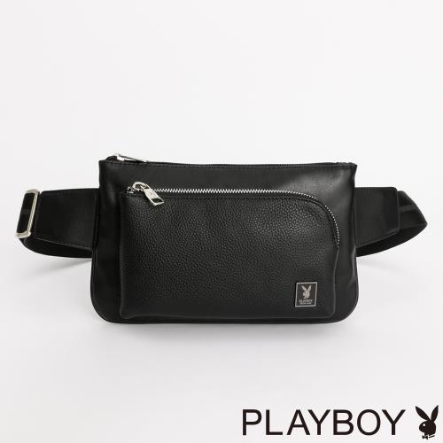 PLAYBOY - 腰包 Macho系列 - 黑色