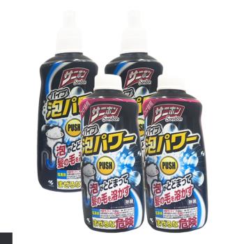 日本 小林製藥 泡沫水管疏通劑 400ml 罐裝+補充罐 2+2入