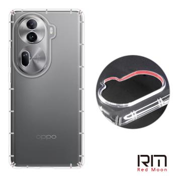 RedMoon OPPO Reno11 F / Reno11 Pro / Reno11 5G 防摔透明TPU手機軟殼 鏡頭孔增高版