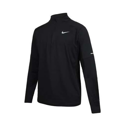 NIKE 男半拉鍊長袖T恤-抗UV 休閒 上衣