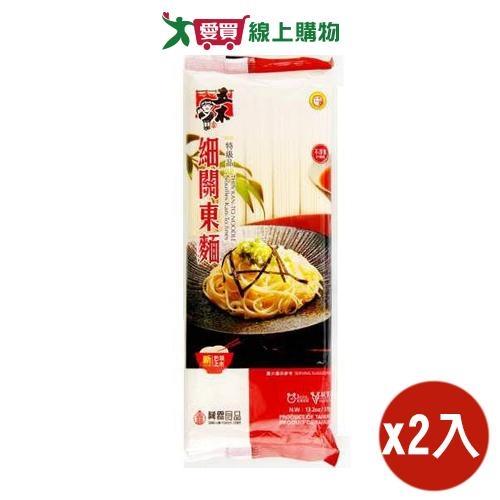 五木 細關東麵(375G)2入組【愛買】