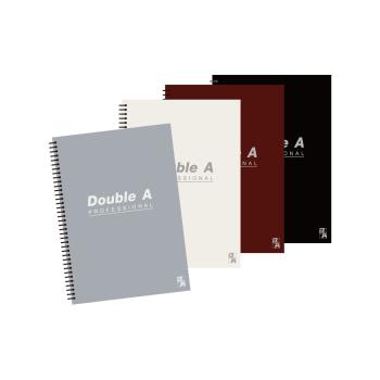 Double A 線圈筆記本 辦公室系列 B5-1本(多款自由選購)