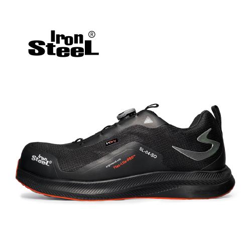 【IronSteel】T1661 Black Cougar 防水BOA快旋鈕絕緣安全鞋
