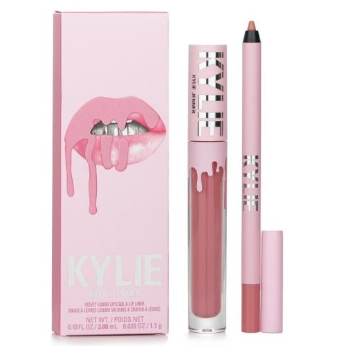 Kylie By Kylie Jenner 絲絨唇妝組合:唇彩 3毫升+ 唇線筆 1.1克 -  # 705 Charm2pcs