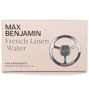 Max Benjamin 汽車香薰禮盒裝 - French Linen Water4pcs