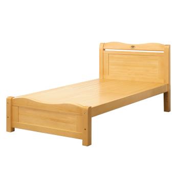【唯熙傢俱】沙特檜木色3.5尺單人床