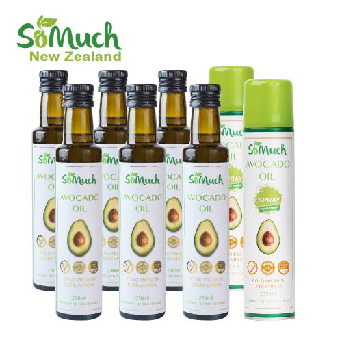 【壽滿趣-Somuch】紐西蘭頂級冷壓初榨酪梨油-噴霧家庭裝