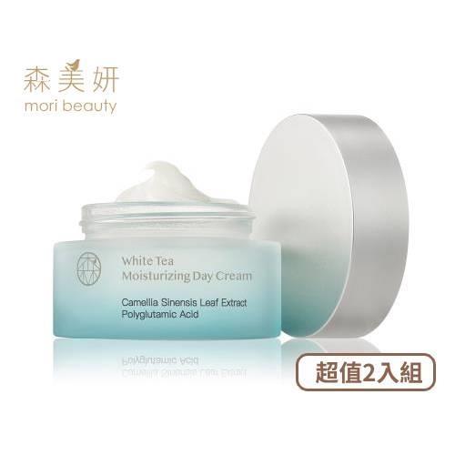 森美妍-白茶賦活保濕晚霜(55g/瓶)X2