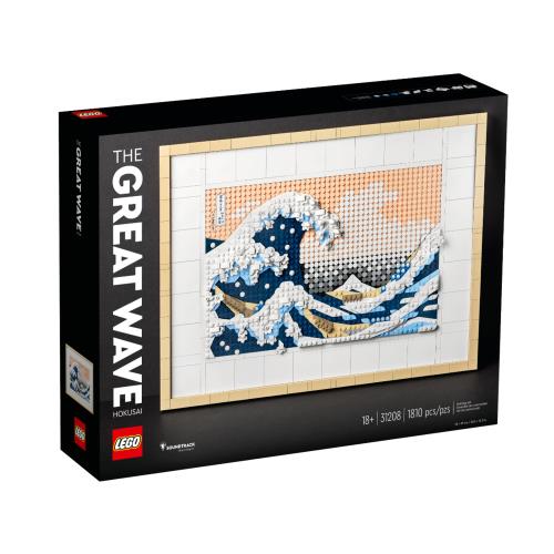 【LEGO 樂高】#31208 葛飾北齋－神奈川沖浪裏
