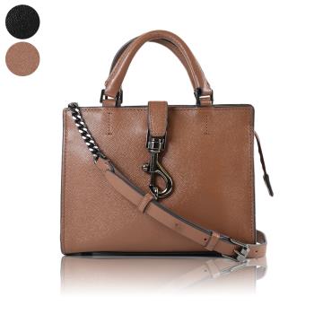Rebecca minkoff Rider 真皮魚子醬皮革手提/斜背二用包-(新款任選)
