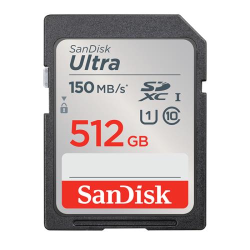 SanDisk 512GB 記憶卡 Ultra SDXC UHS-I C10 公司貨