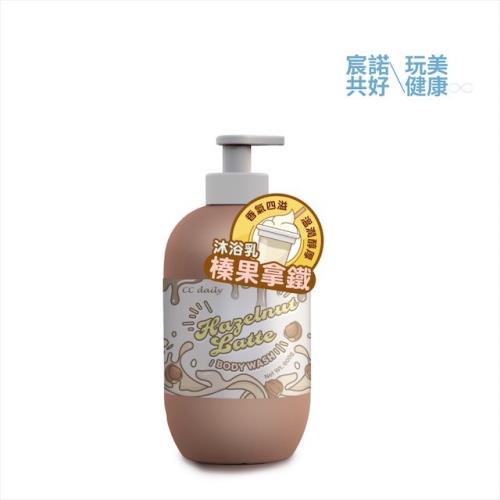 【台塑生醫】CC daily手搖飲沐浴乳(榛果拿鐵)600g