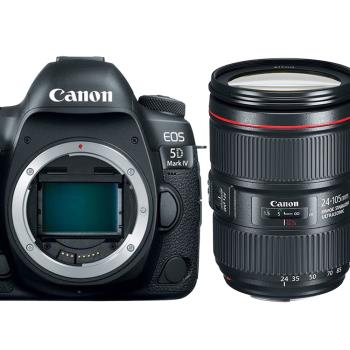 Canon EOS 5D Mark IV / 5DM4 / 5D4 單機身+EF24-105mm f4 II*(中文平輸)
