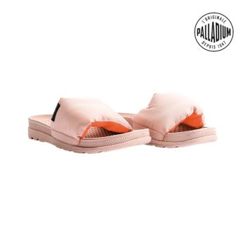 【PALLADIUM】SOLEA SLIDE 輕量鋪棉一片式潮流拖鞋 中性款 裸粉 78588
