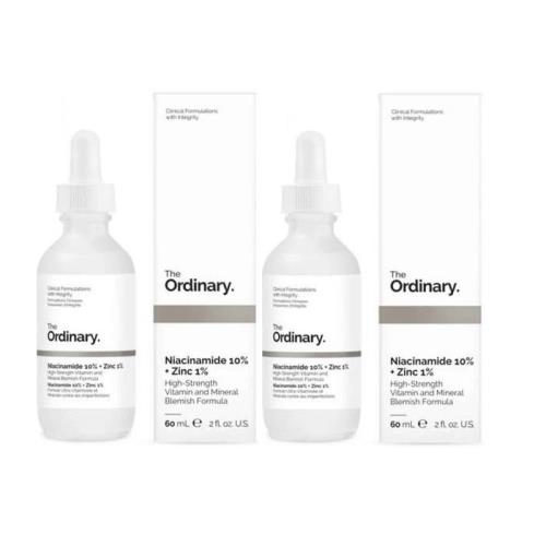 The Ordinary 維生素B3 10％加鋅1％精華液 60mlx2瓶-加大版(平行輸入)