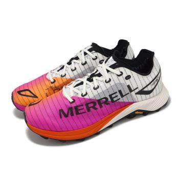 Merrell 越野跑鞋 MTL Long Sky 2 Matryx 男鞋 白 粉 高回彈 抓地 機能網布 郊山 ML068059