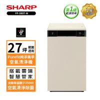 SHARP 夏普 27坪 Purefit 空氣清淨機 奶油白 FP-S90T-W