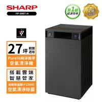 SHARP 夏普 27坪 Purefit 空氣清淨機 檀木黑 FP-S90T-H