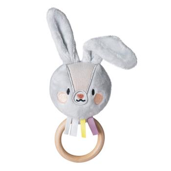 【taf toys】城市花園系列-灰色兔兔木環