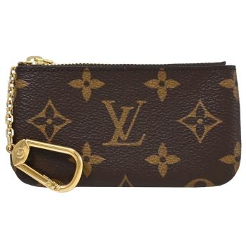 Louis Vuitton LV M62650 經典Monogram老花拉鍊鑰匙零錢包