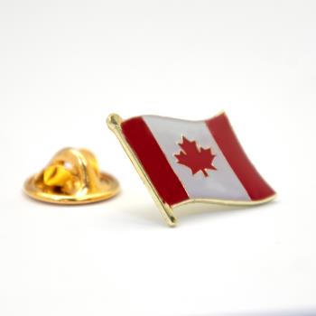 【A-ONE】Canada 加拿大紀念胸針 金屬徽章 胸徽 國徽飾品 紀念胸章 國家胸針 紀念徽章