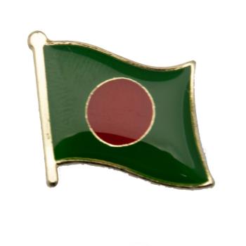 【A-ONE】Bangladesh 孟加拉國家 紀念別針 國徽胸針 國家徽章 國徽配飾 紀念胸徽 國徽徽章