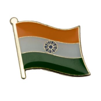 【A-ONE】India 印度國旗配飾 國徽徽章 金屬飾品 出國 遊學 金屬別針 愛國