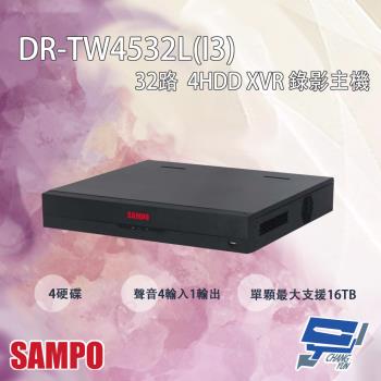 [昌運科技] SAMPO聲寶 DR-TW4532L(I3) 32路 五合一 人臉辨識 4HDD XVR 錄影主機