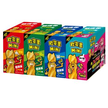 【可樂果】MiNi原味/檸檬辣雞翅/香脆麵/蒜小辣口味(50gx4包/盒)