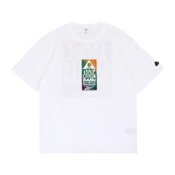 Reebok 短袖 ATR Graphic Tee 男款 白 棉質 籃球 短T 棉T 100208541