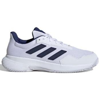Adidas 網球鞋 男鞋 緩衝 穩定 COURT SPEC 2 白藍【運動世界】ID2470