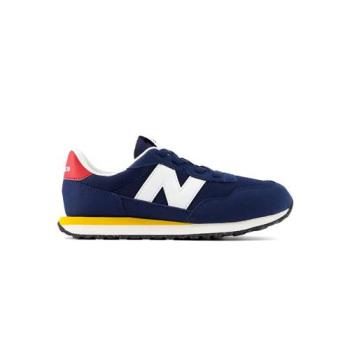 New Balance NB 童鞋 中童鞋 深藍色 寬楦 麂皮休閒鞋 PH237VIB