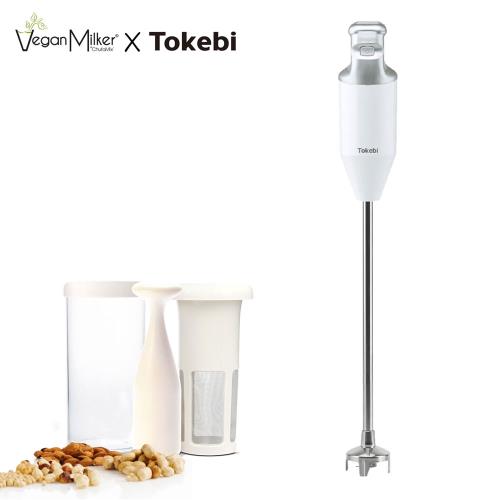 【Tokebi多可必】韓國手持攪拌棒磨豆植物奶濾組/均質機植物奶濾組 V3300PRO+CL2301