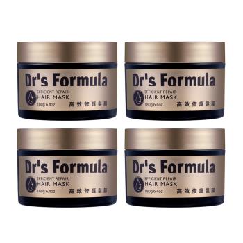《臺塑生醫》Dr’s Formula高效修護髮膜180g*4入
