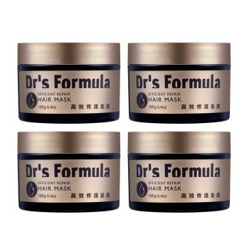 《台塑生醫》Dr’s Formula高效修護髮膜180g*4入