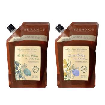 DURANCE朵昂思 精油馬賽液態皂補充瓶(500ml)-薰衣草/松木橄欖木