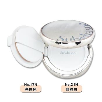 【Sulwhasoo 雪花秀】完美珍珠光精華氣墊 30g-柔焦版