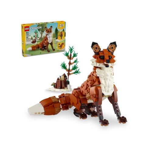 樂高 LEGO 積木 創意百變系列3合1森林動物 紅狐狸 31154