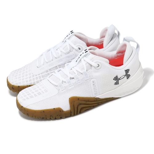 Under Armour 訓練鞋 Tribase Reign 6 男鞋 白 灰 膠底 緩衝 支撐 重訓 健身 運動鞋 UA 3027341100