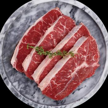 【豪鮮牛肉】全天然草原牛嫩肩牛排16片(100g±10％/片)