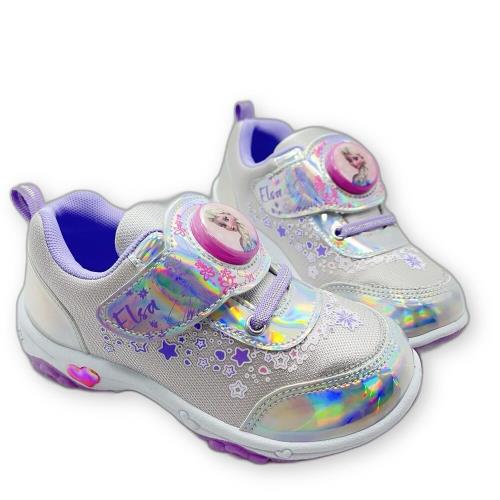 迪士尼冰雪奇緣電燈運動鞋