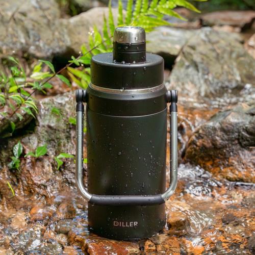 【悅生活】Best buy 就是好提大容量316不鏽鋼提把保溫杯(1100ml)