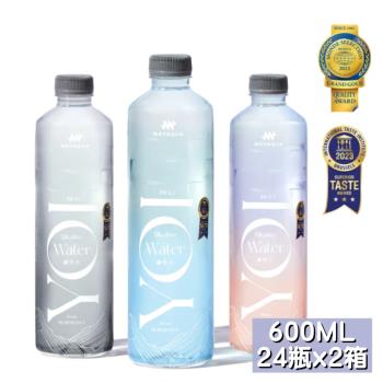 【NAYAQUA】耐雅格生技-YOI 鹼性水600mlX24瓶X2箱