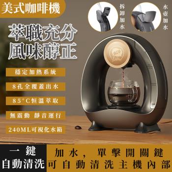 【爆款 免運！】mini美式咖啡機 磨粉機 研磨咖啡機 自動咖啡機 研磨機 磨豆機 自動保溫加熱功能