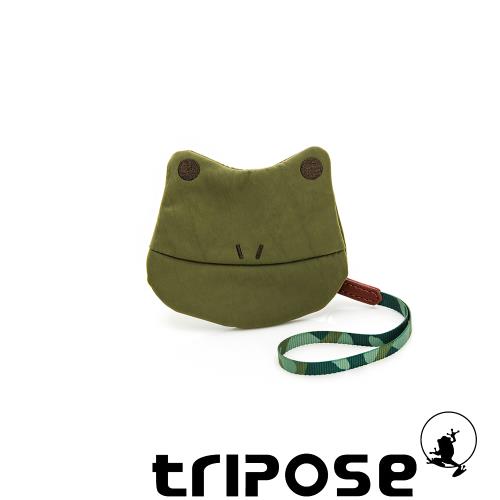 【tripose】輕鬆生活青蛙造型零錢包(抹茶綠)