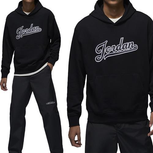 Nike 連帽上衣 帽T 籃球 AS M J FLT MVP FLC PO 2 男款 黑 FN4614010