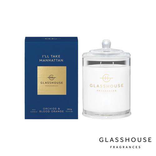 澳洲 Glass House ILL TAKE MANHATTAN 曼哈頓 380g 香氛蠟燭