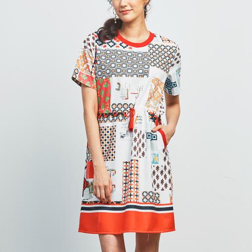 杜朵拉歐風修身顯瘦長上衣